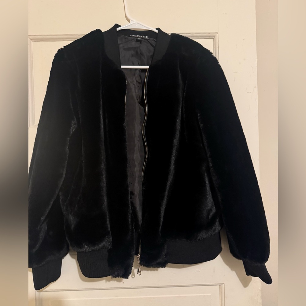 Faux furr jacket